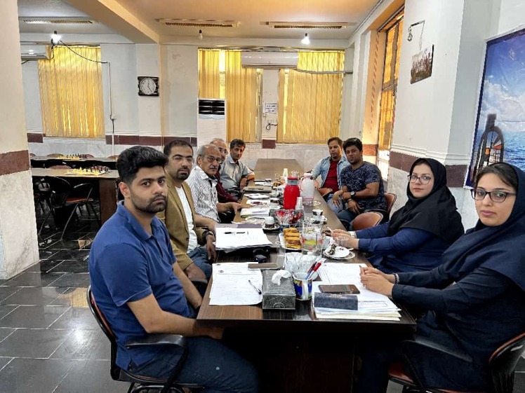 گزارش جلسه کمیته های هیات شطرنج استان بوشهر